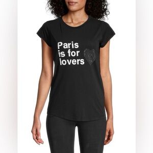 Zadig & Voltaire Skinny Paris Is For Lovers Tee
